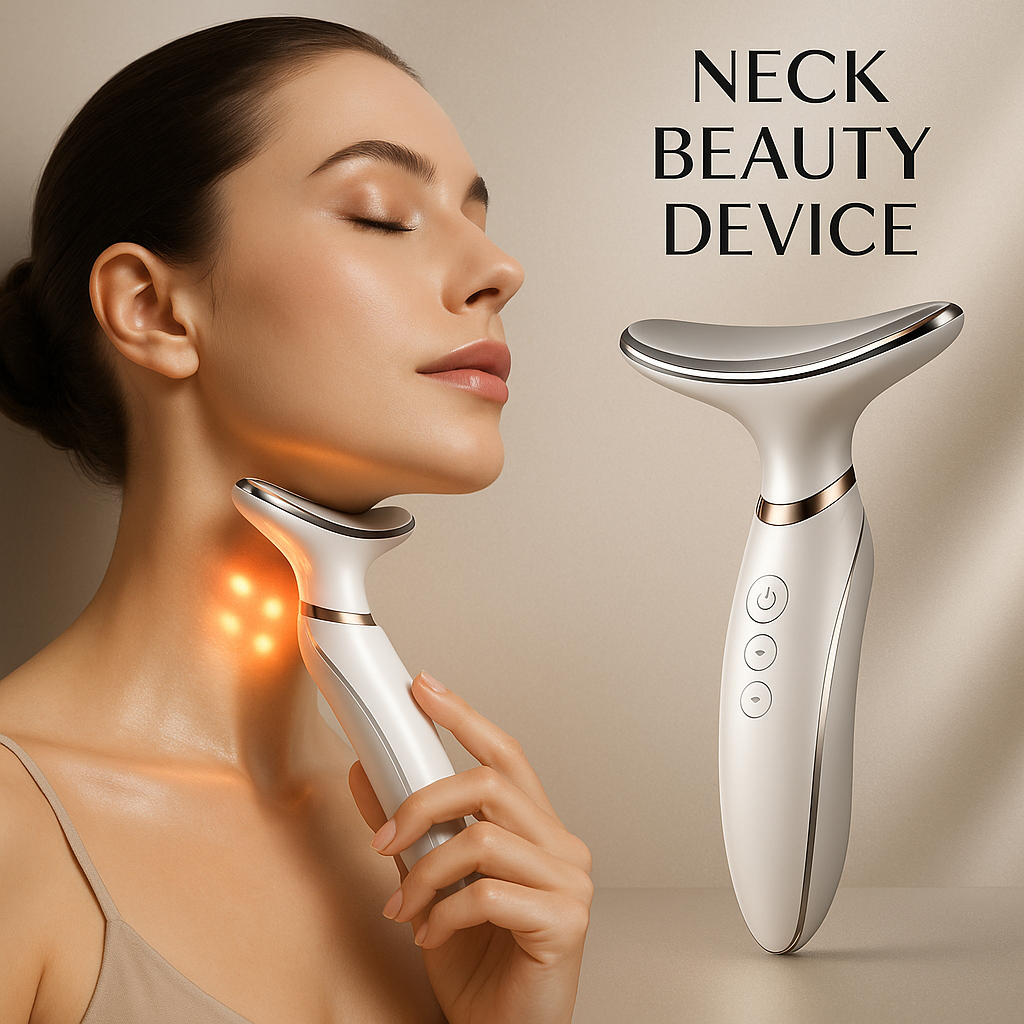 AIDiva: Neck Beauty Device - Vibrating Face & Neck Massager