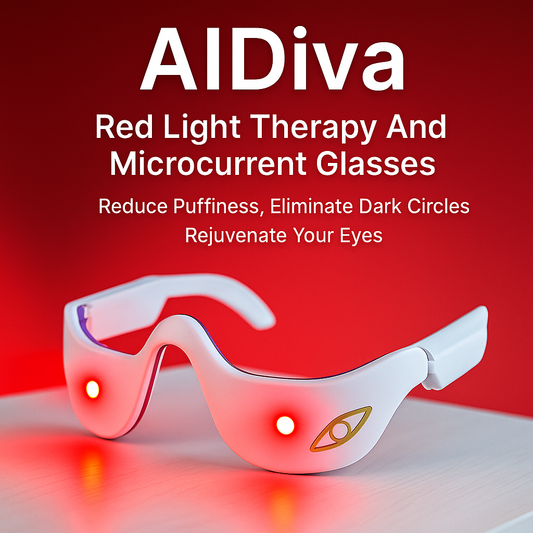 AIDiva: Red Light Therapy and Microcurrent Glasses
