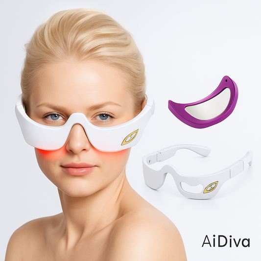AIDiva: Red Light Therapy and Microcurrent Glasses